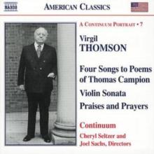 Four Songs to Poems of Thomas Campion (Continuum)